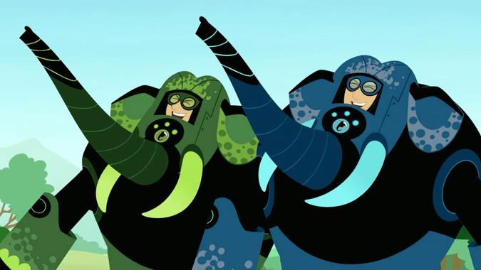 Wild Kratts - Elephant Power! Video | PBS KIDS