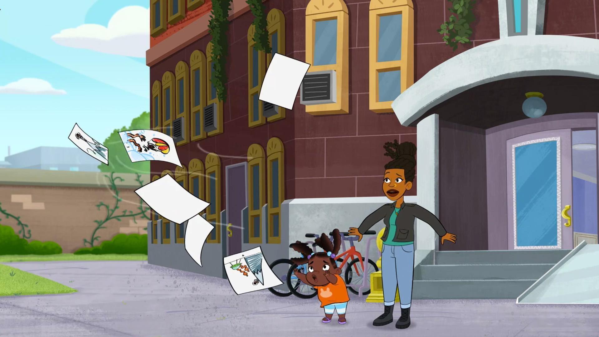 Phoebe and Jaxxon realize they are missing pages of Jay's comic