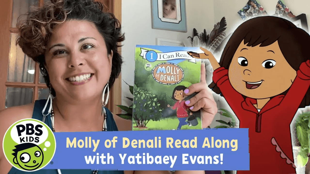 Join Yatibaey Evans in a read-along to the Molly of Denali story "Berry Itchy Day!"
