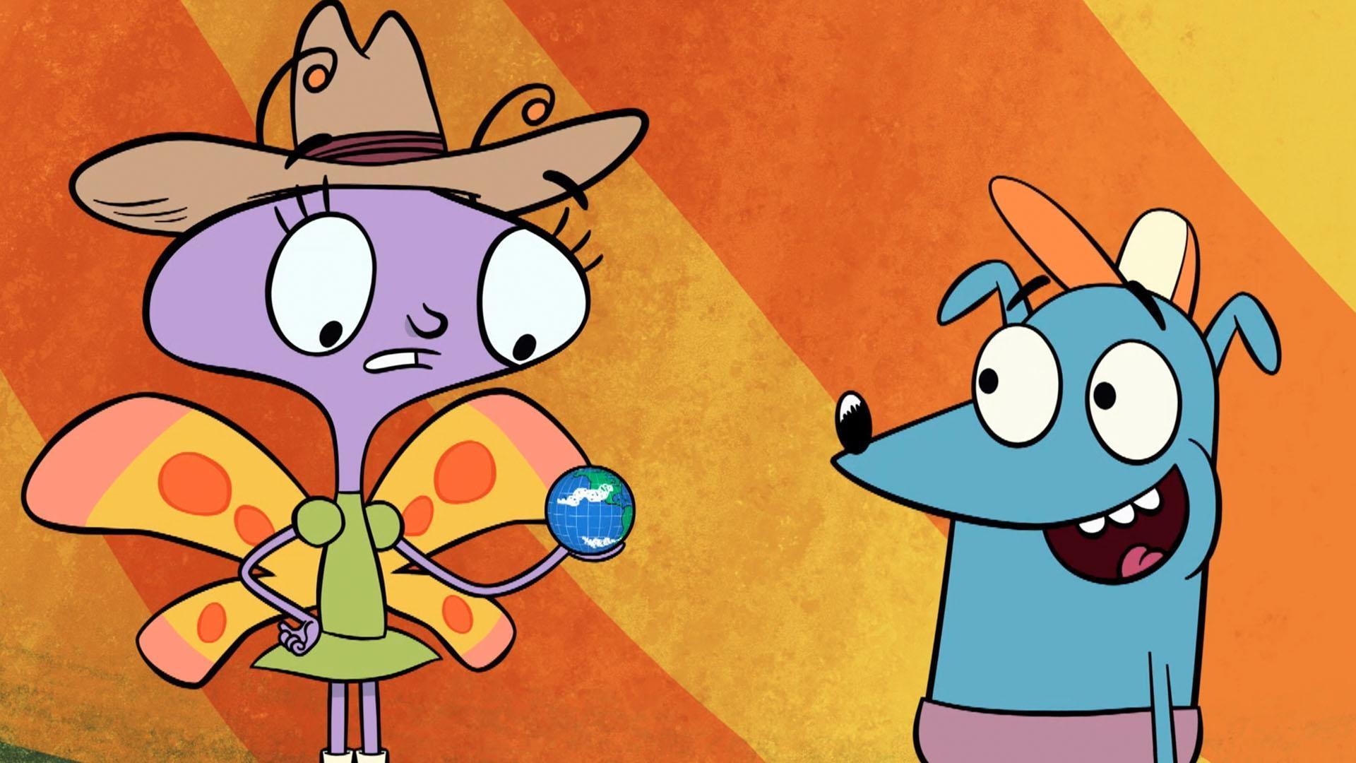 The Magic Globe teaches the kids about the bush in Australia.