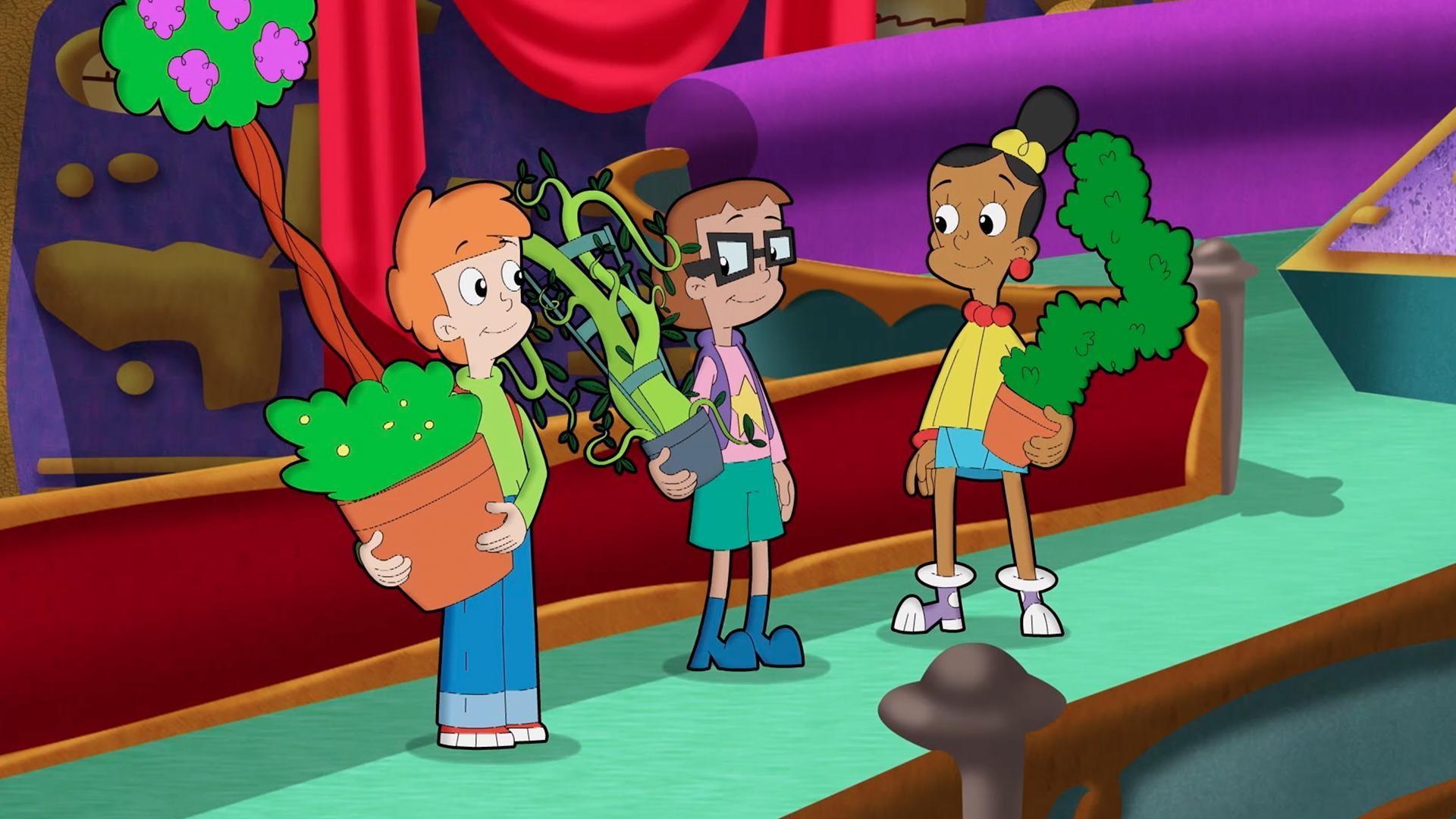 The kids are invited to a slumber party, but Hacker surprises them with a plant monster!