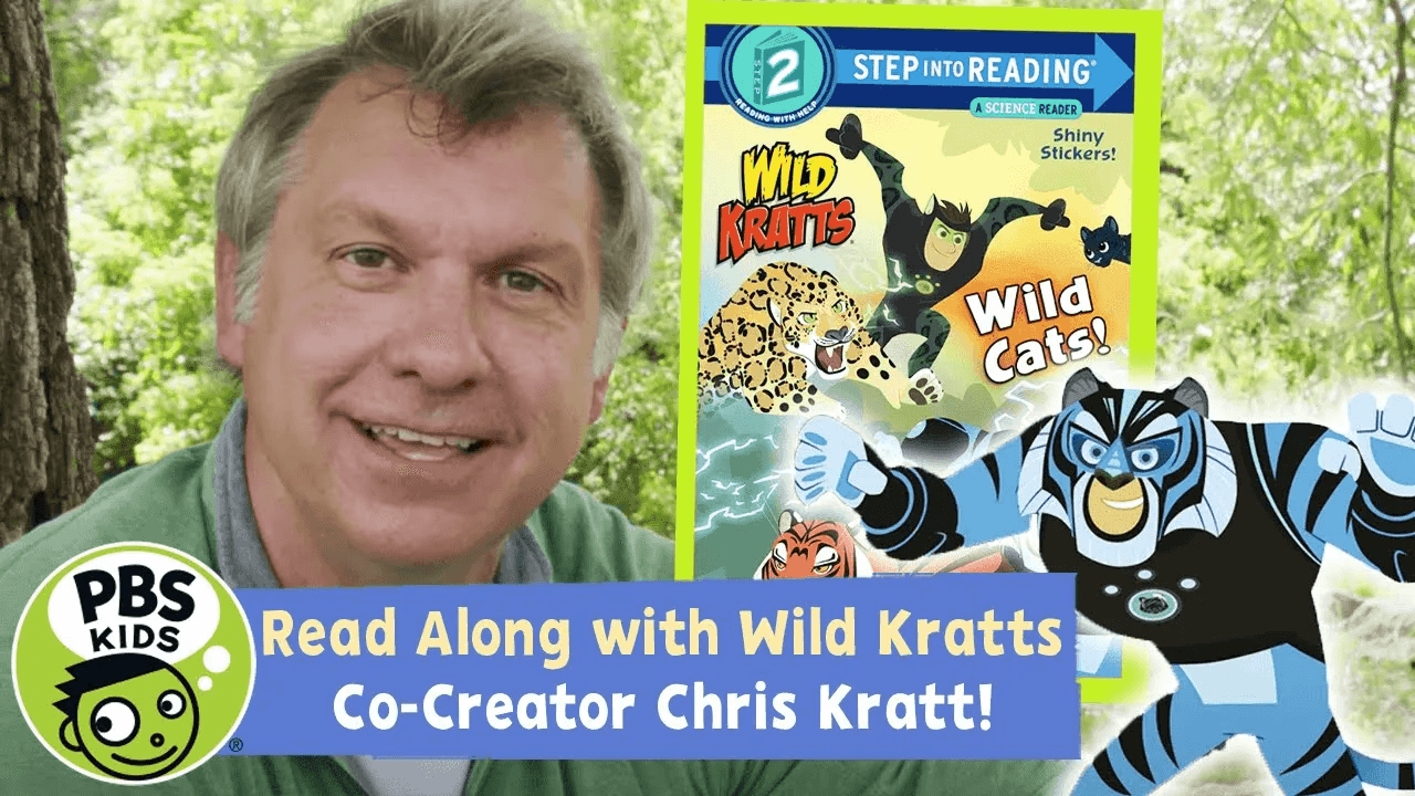 Join Wild Kratts co-creator Chris Kratt in a read-along to his and Martin Kratt's book, "Wild Cats!"