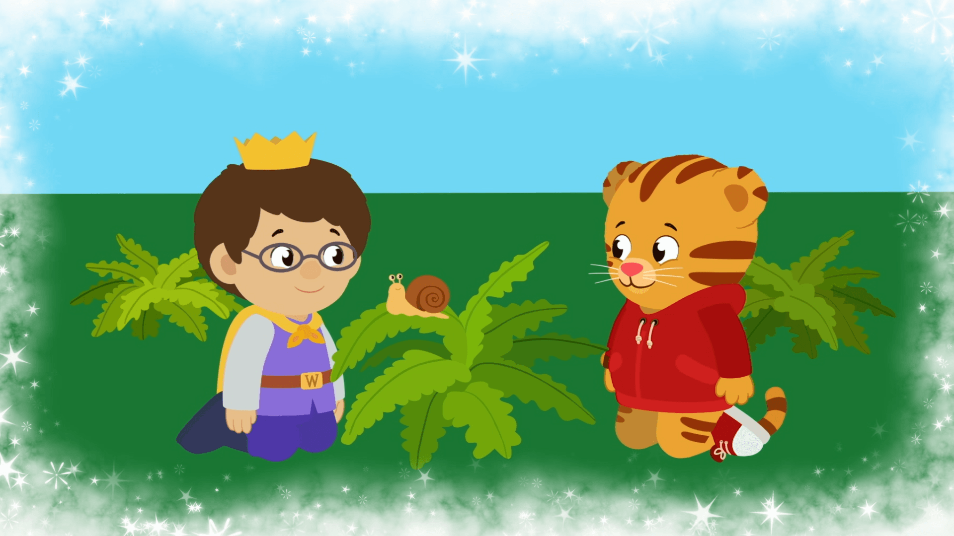 A song about how it's good to go slow to pay attention to all the things around you!