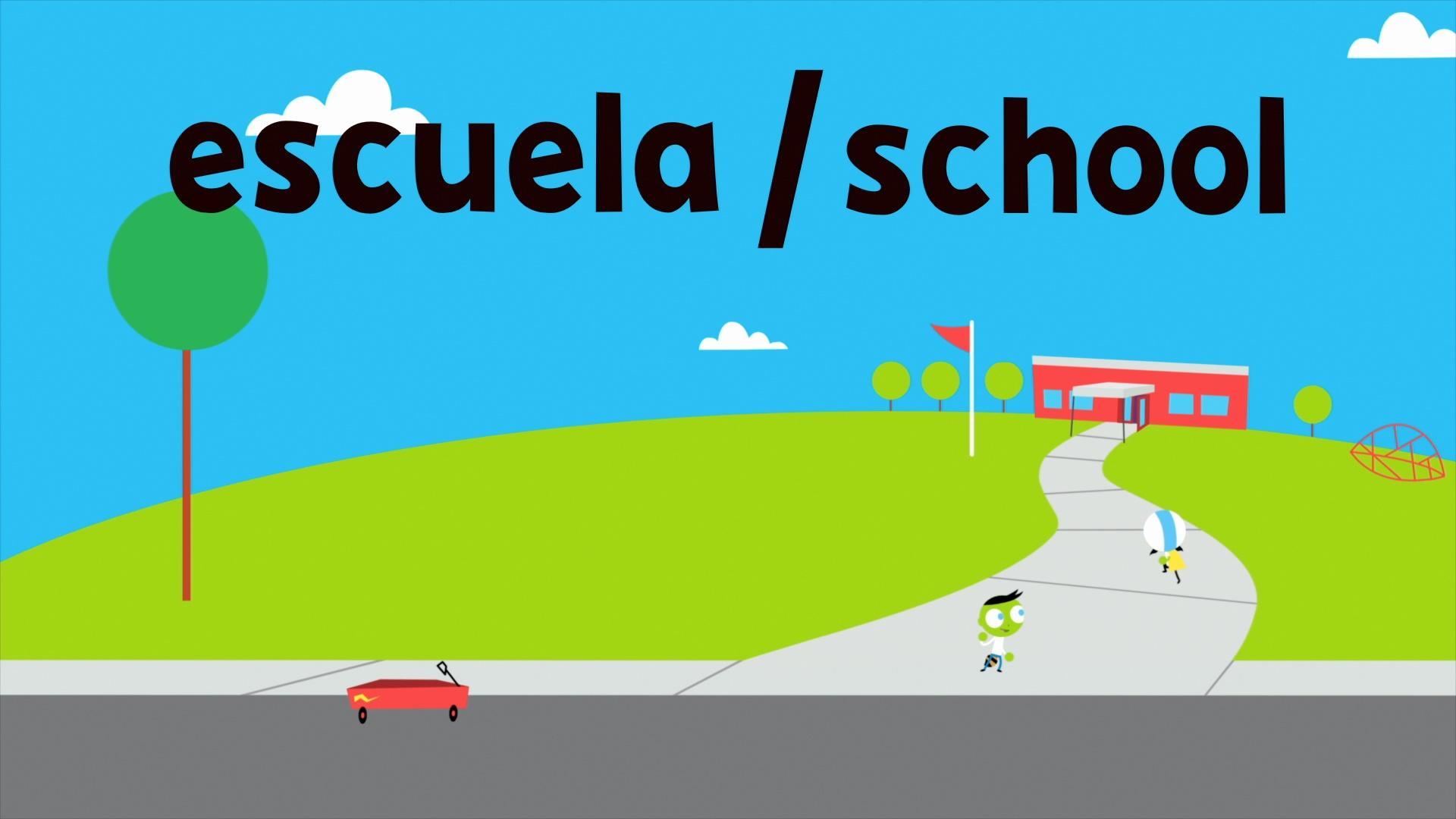 The word of the week is "escuela"!