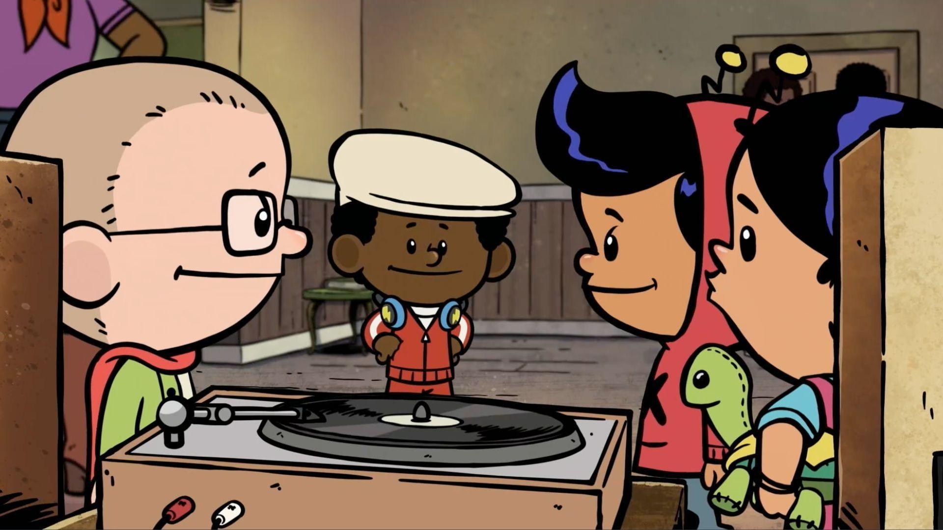 Xavier creates new music for a dance party./Yadina and Xavier help Brad feel better.