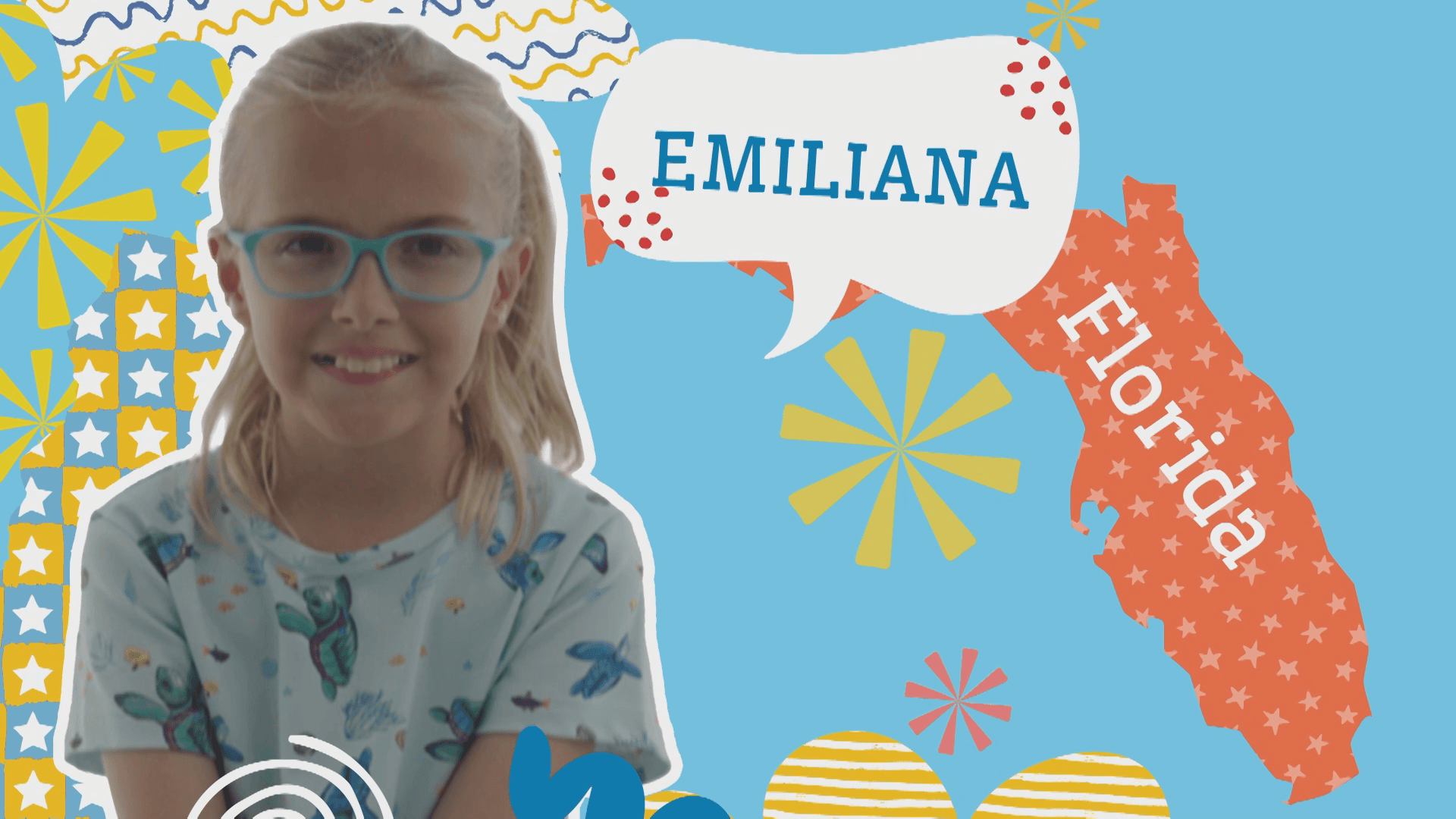 In Florida, Emiliana protects sea turtles and shares her knowledge with local kids.