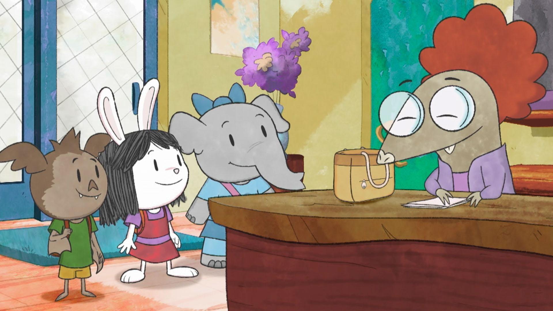 Elinor and friends realize Ms. Mole lost her glasses and decide to return them to her.