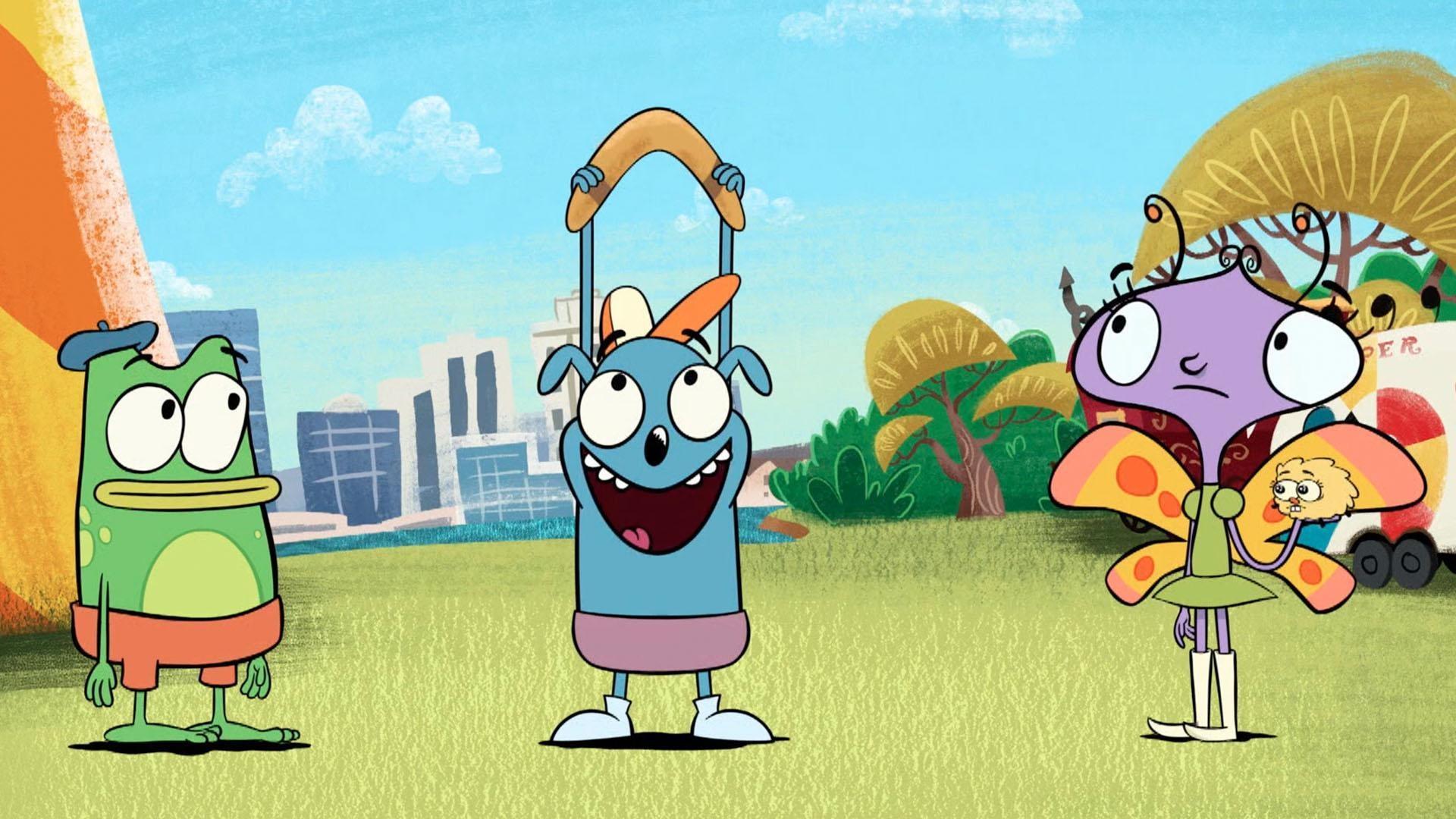 The Magic Globe introduces the unique boomerang tool to the kids.