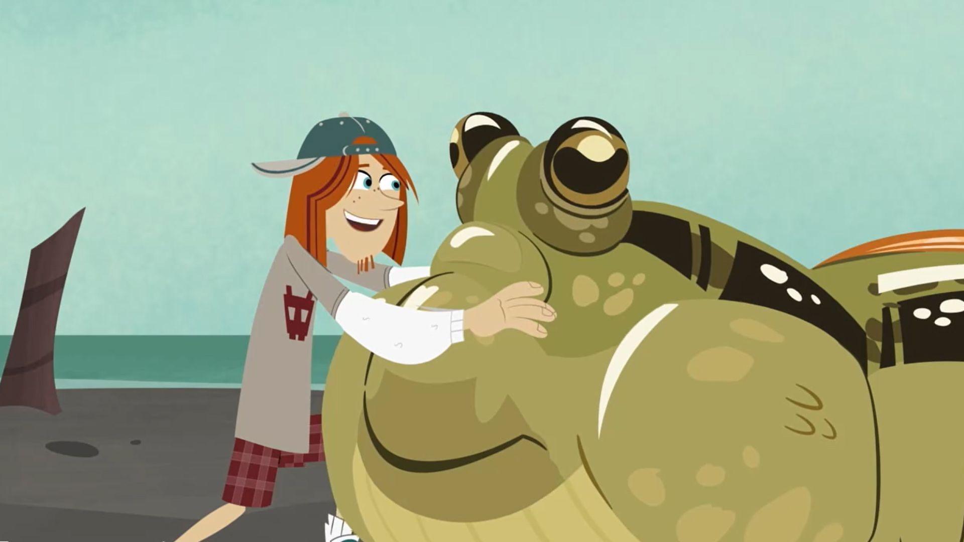 The bros become marooned in the world of the mudskipper, a fish that can walk on land.