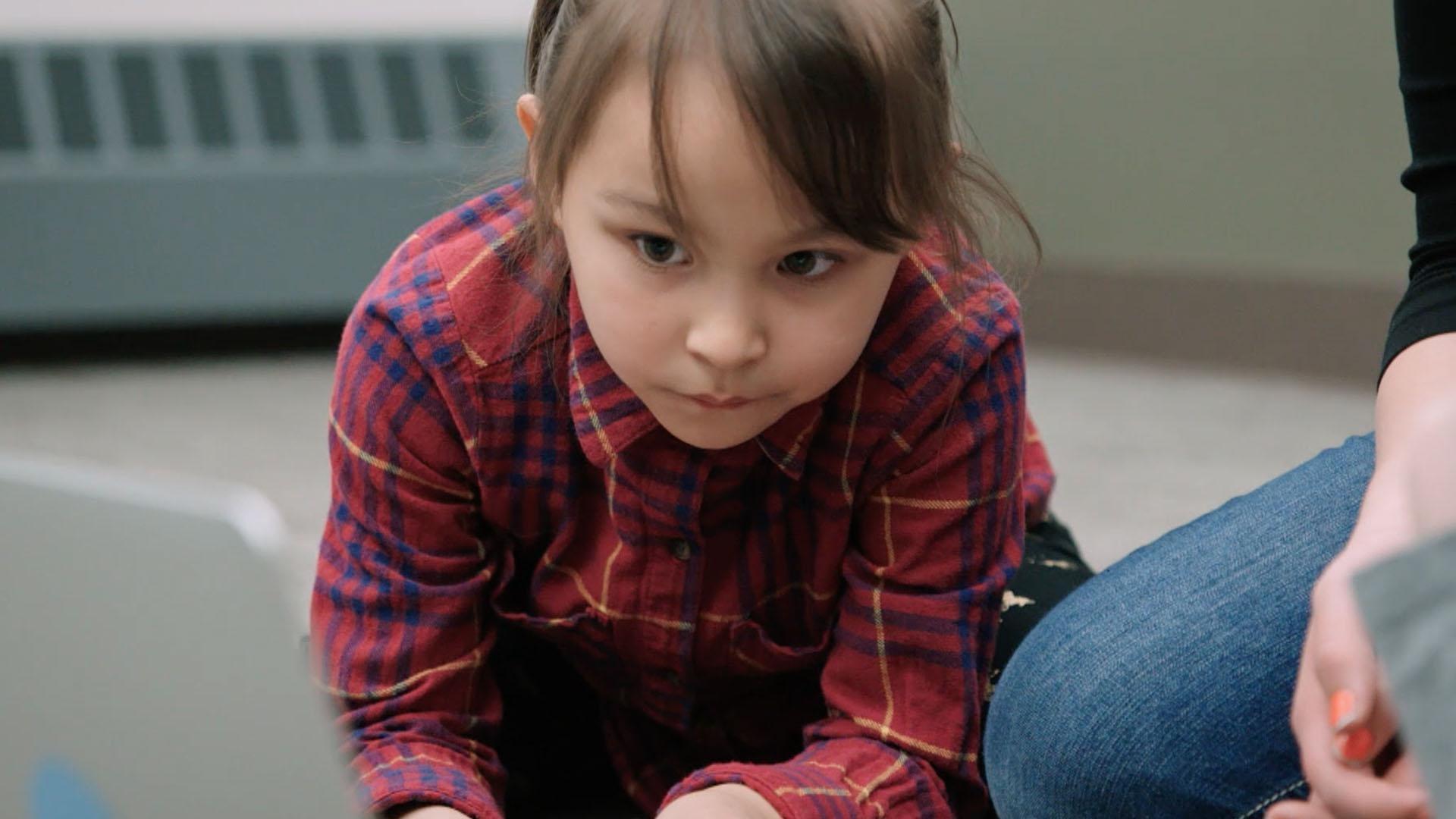 Kids in Anchorage, Alaska learn how to play Native Youth Olympics games.