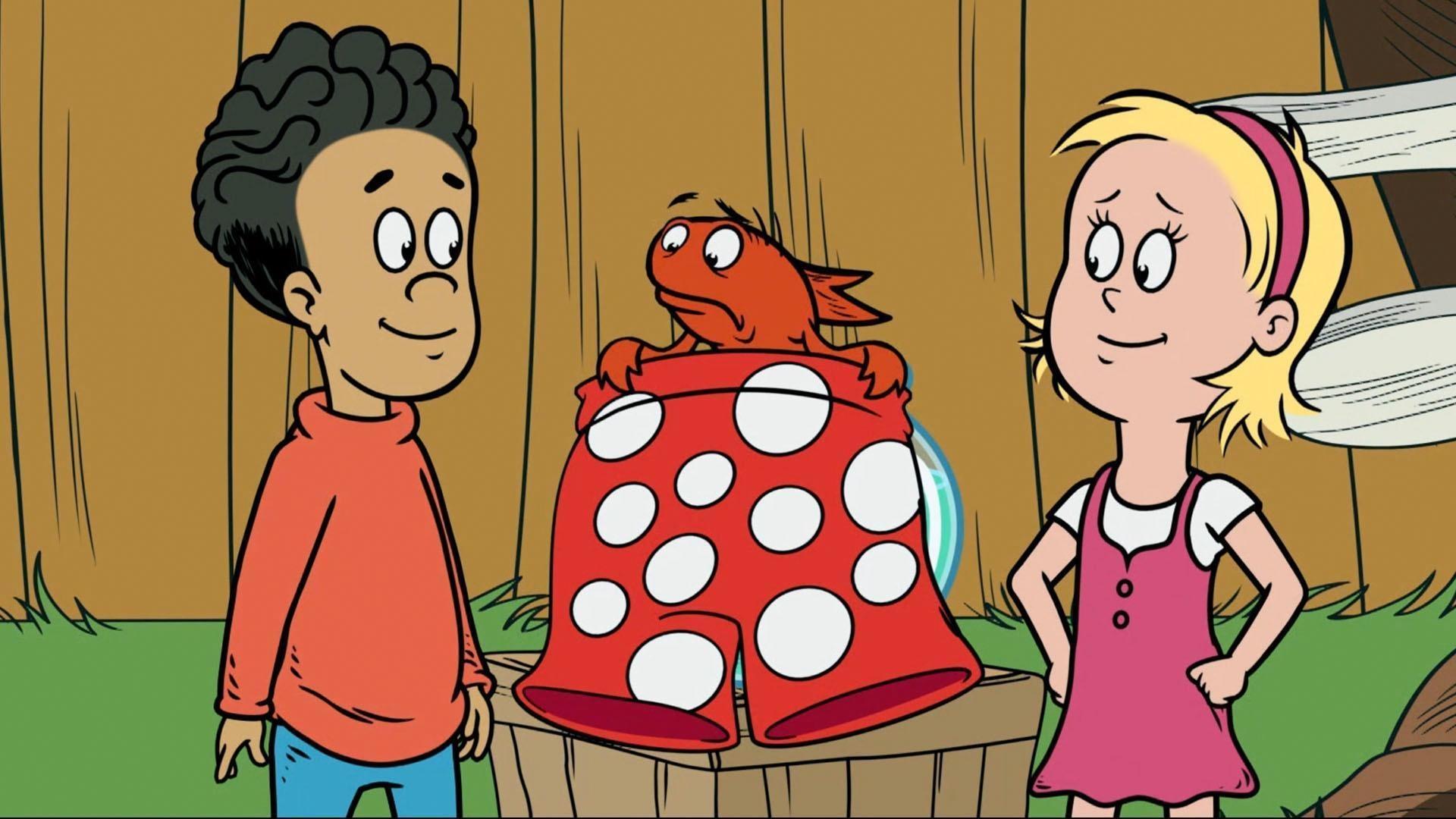 Nick y Sally juegan al Fish’s Wind-a-rama.
