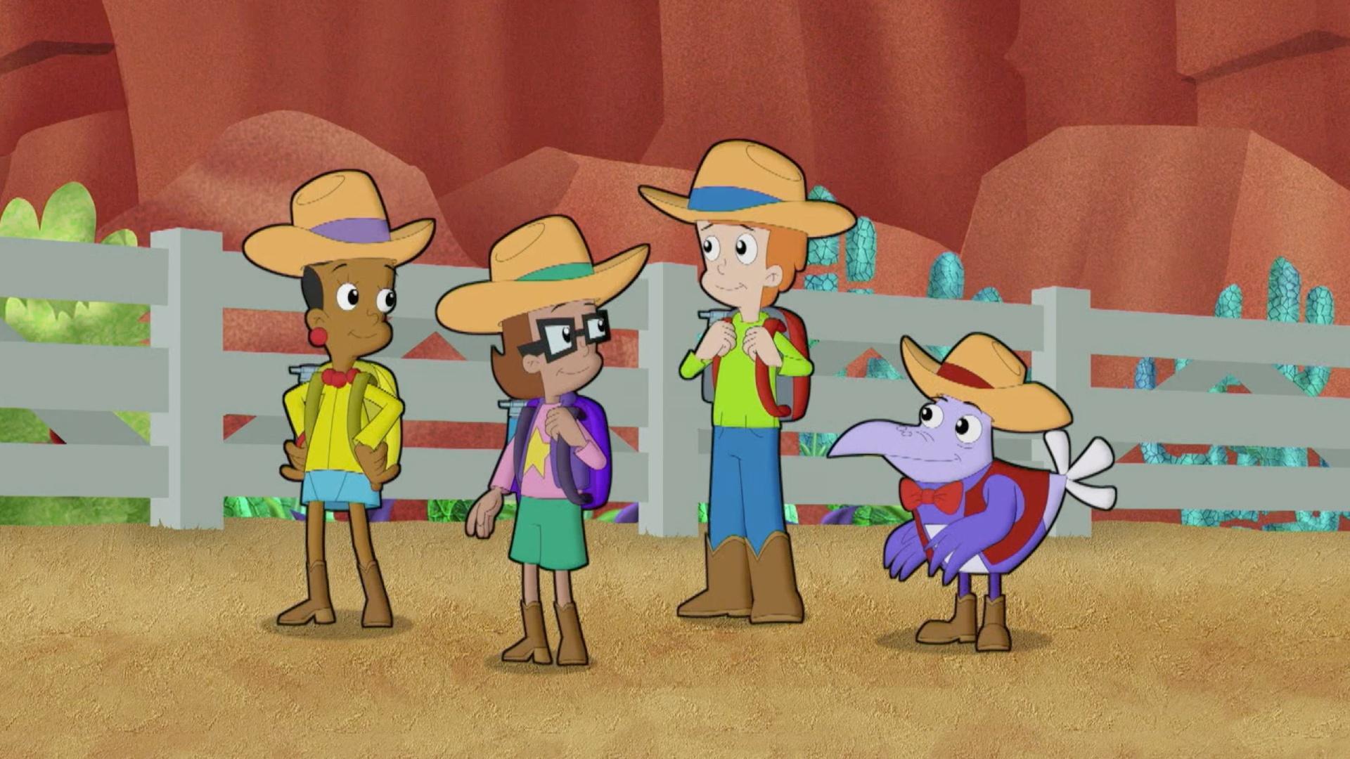 The CyberSquad visit Judge Trudy's famous ranch full of biodiversity.