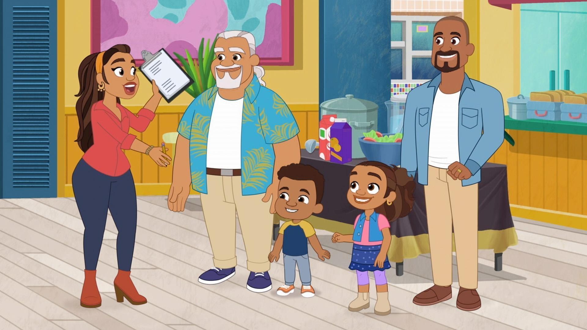 The Rivera Family has a meeting before the Sunday Night Neighborhood Dinner.