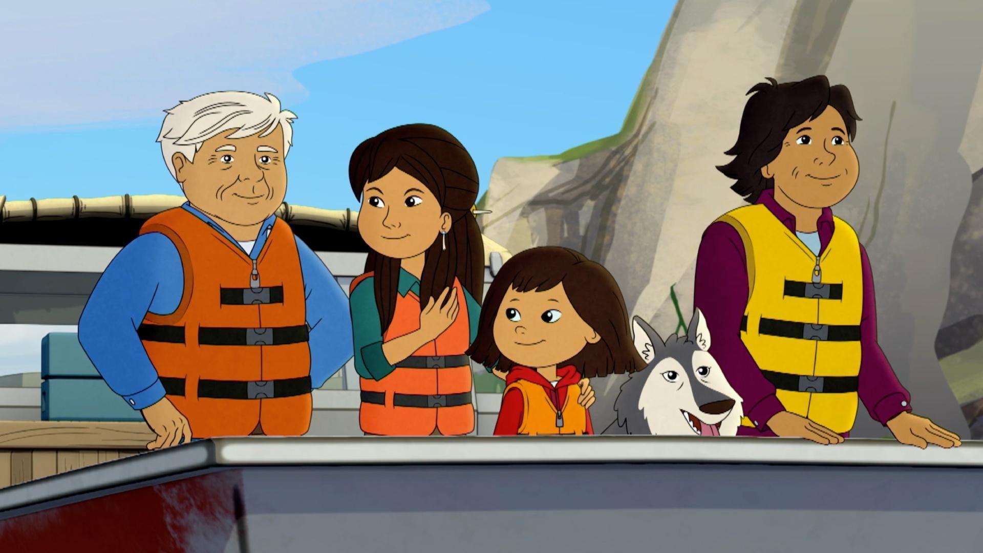 Molly takes an epic boat trip to her family in Canada for a ceremony honoring her grandma.