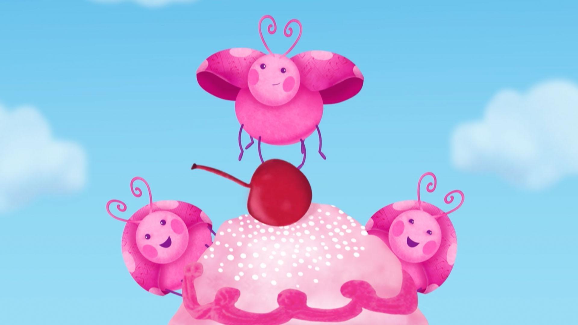 Pinkalicious discovers that flutterbugs make great tea party guests after all!