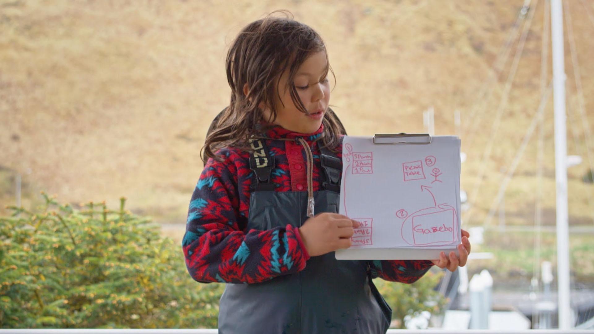 Kids in Unalaska add new rules to the traditional game Kakán.