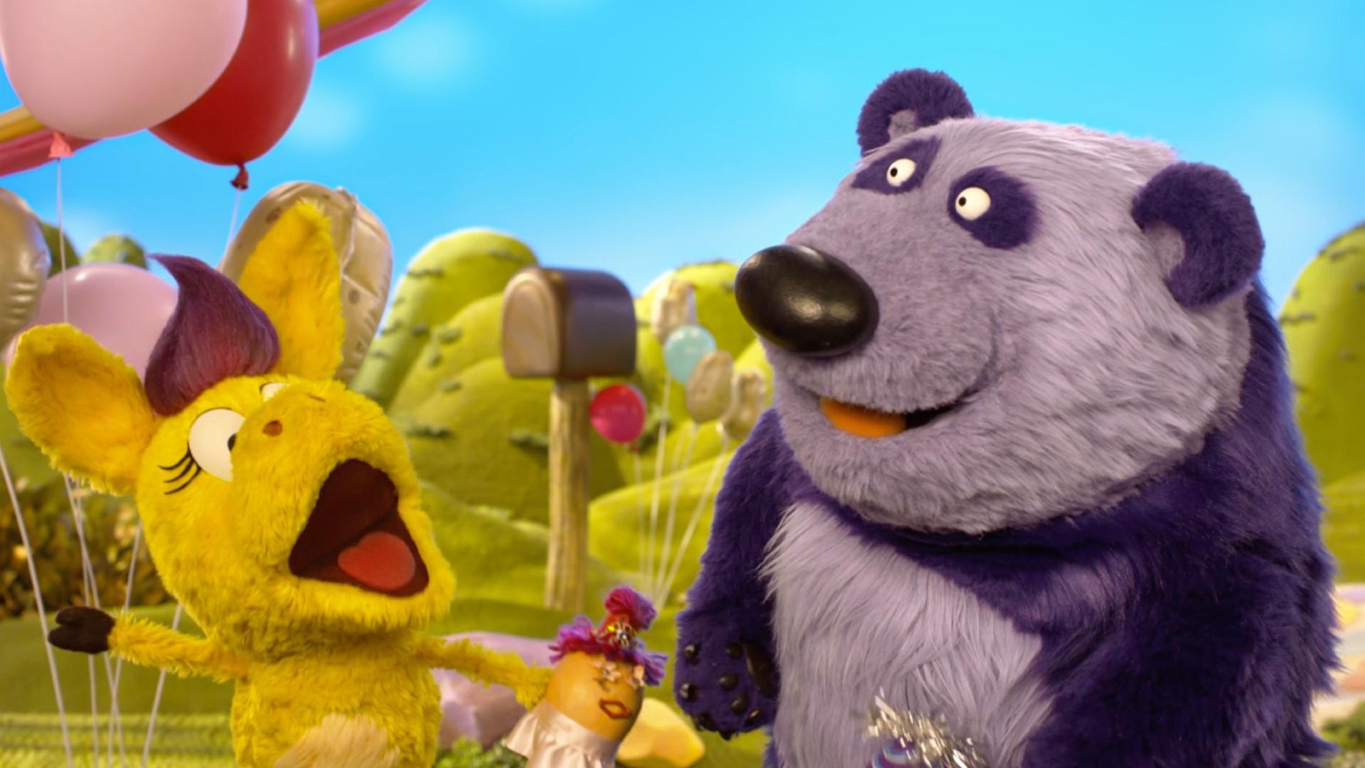 Donkey helps show Panda how to notice when his friends need help.