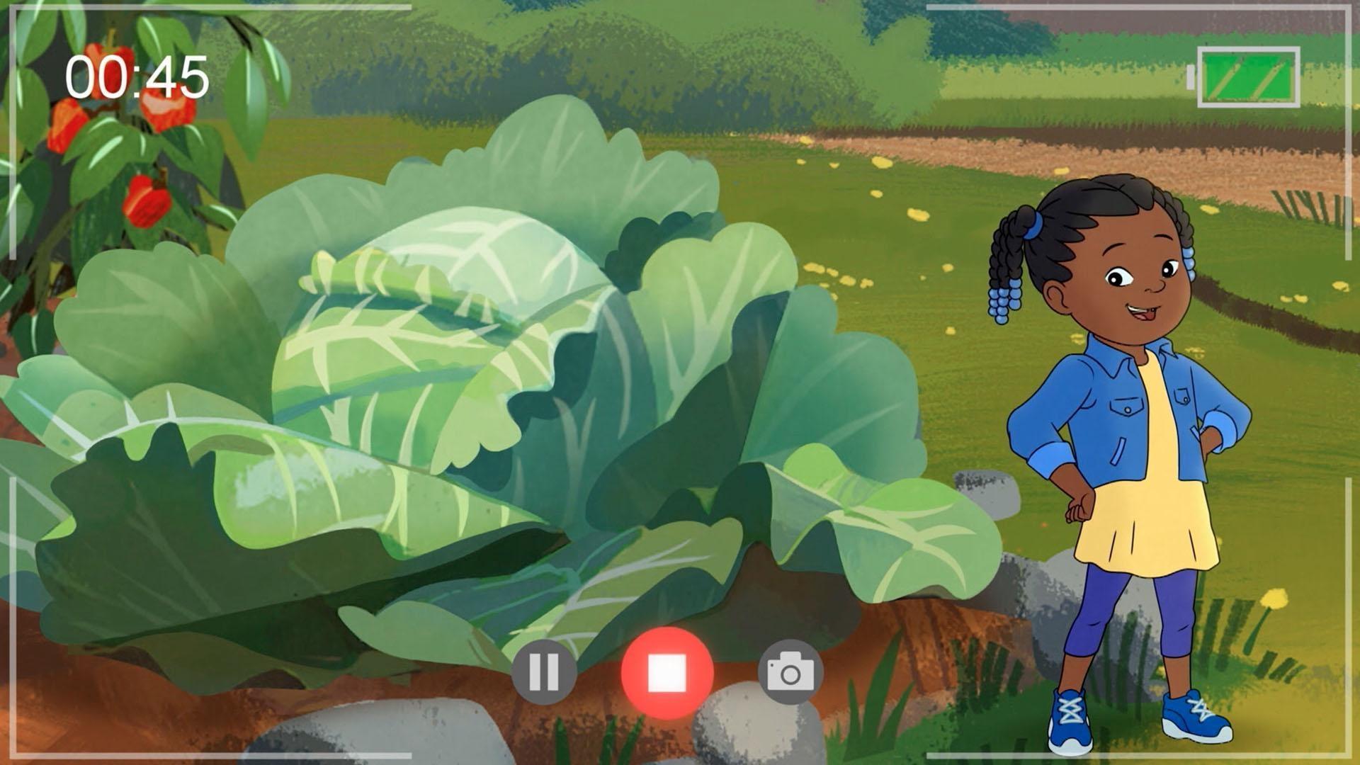 Trini grows a giant cabbage for the state fair. / Molly wants to get her Native name.