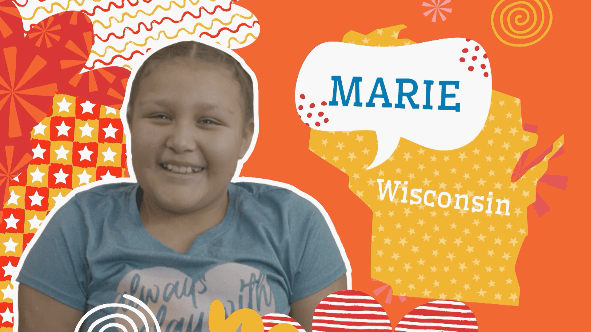 Marie celebrates her Native heritage by Jingle Dress dancing at a powwow.