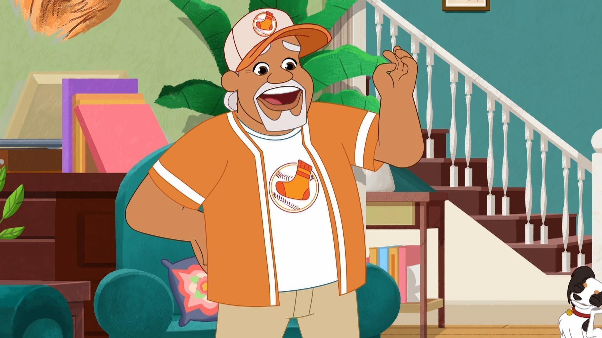 When Abuelo hurts his back cheering on the Sweat Sox, Alma's family helps him rest.