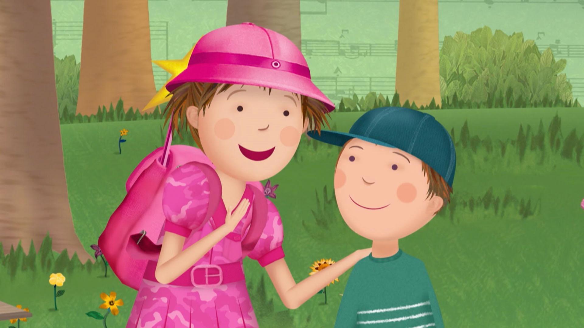Pinkalicious and her friends search for the rare Pinkatoo bird!