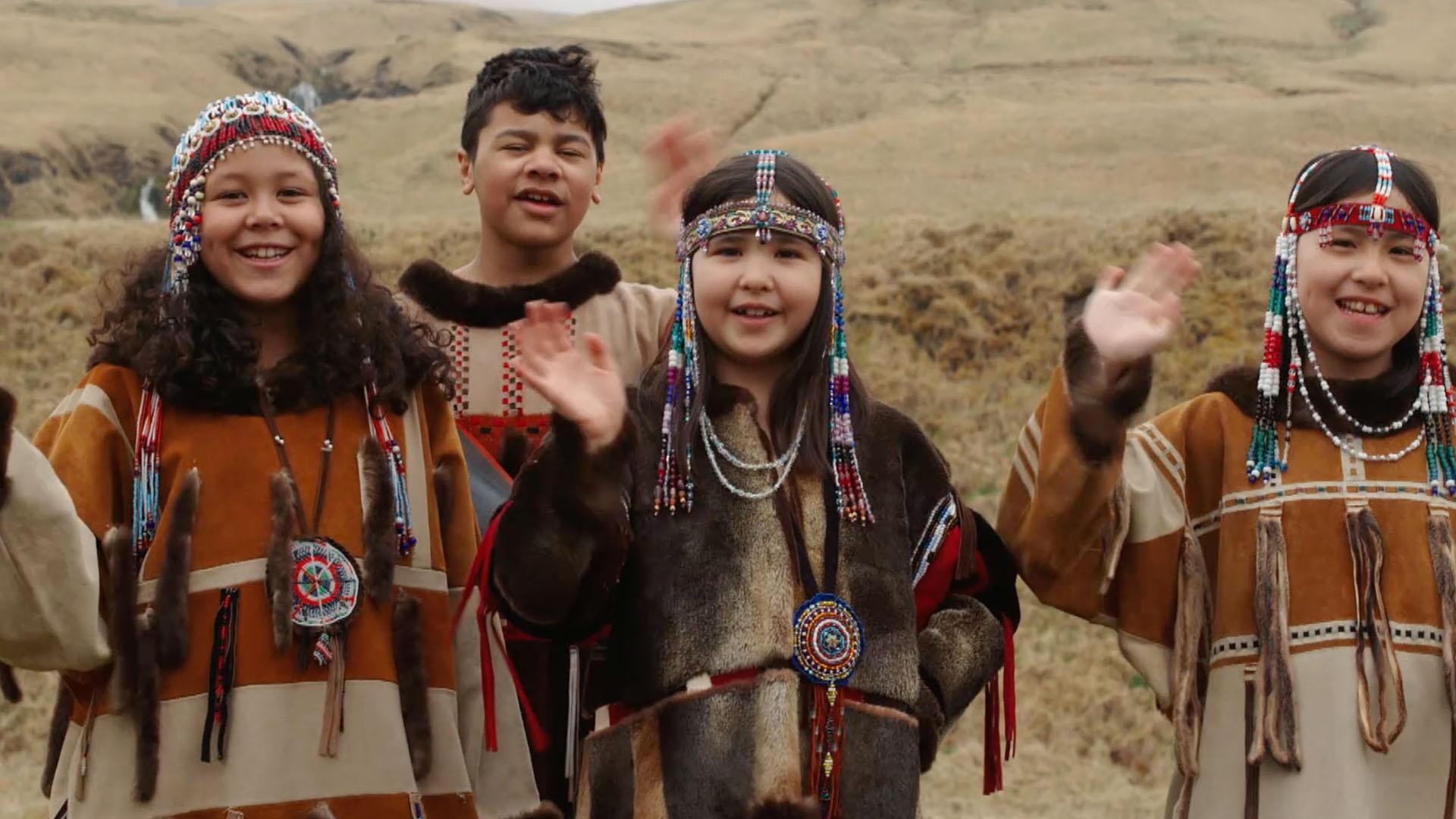 Unangax Native kids from Atka, Alaska talk about their dances, history, and culture.