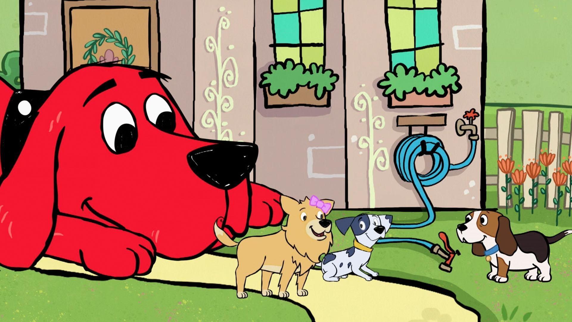 Clifford starts his own wolf pack. / Emily Elizabeth creates a mini golf course.