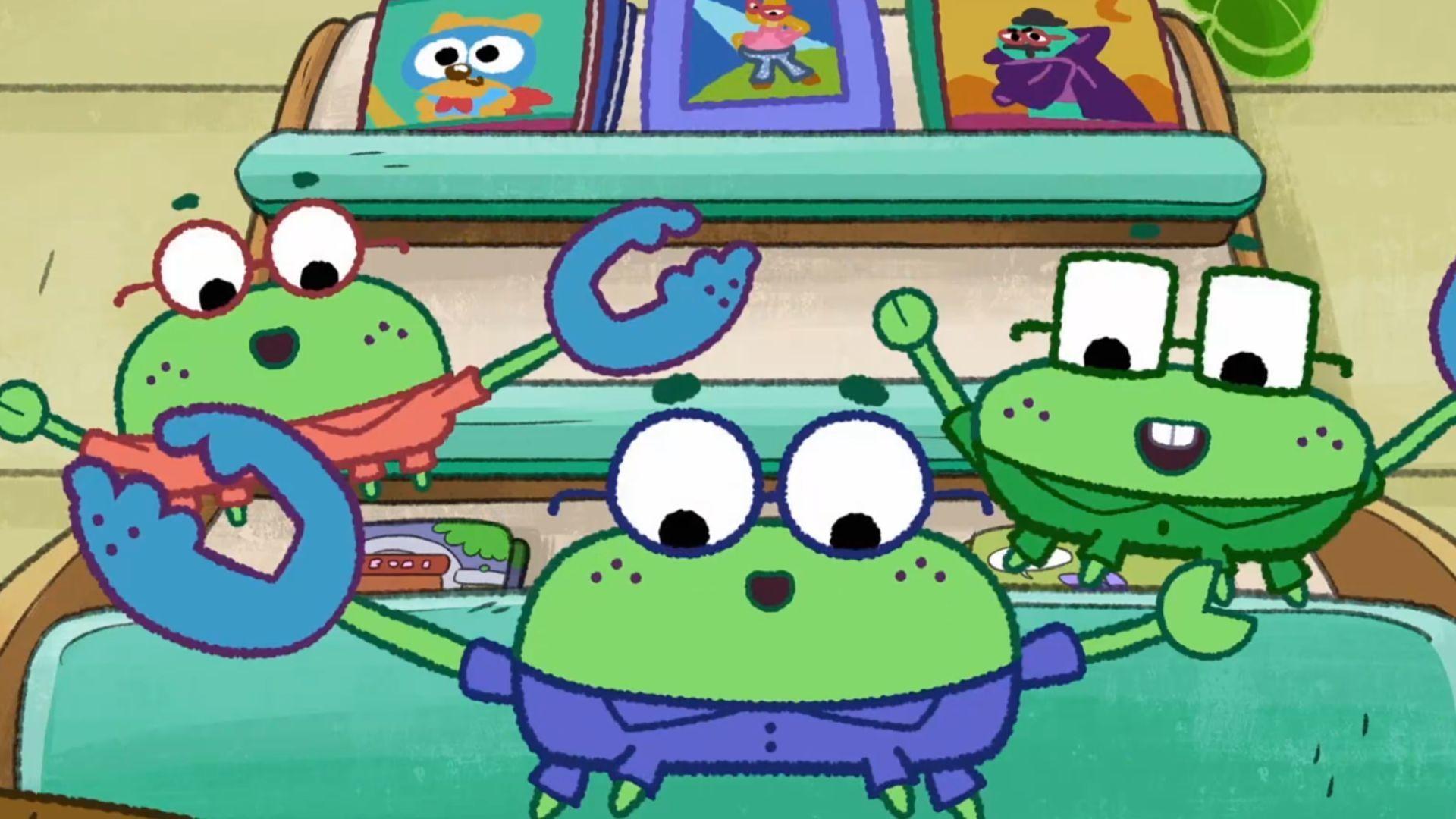 Malik and Mr. E explain what patterns are to Carly, Cece, and Clyde.