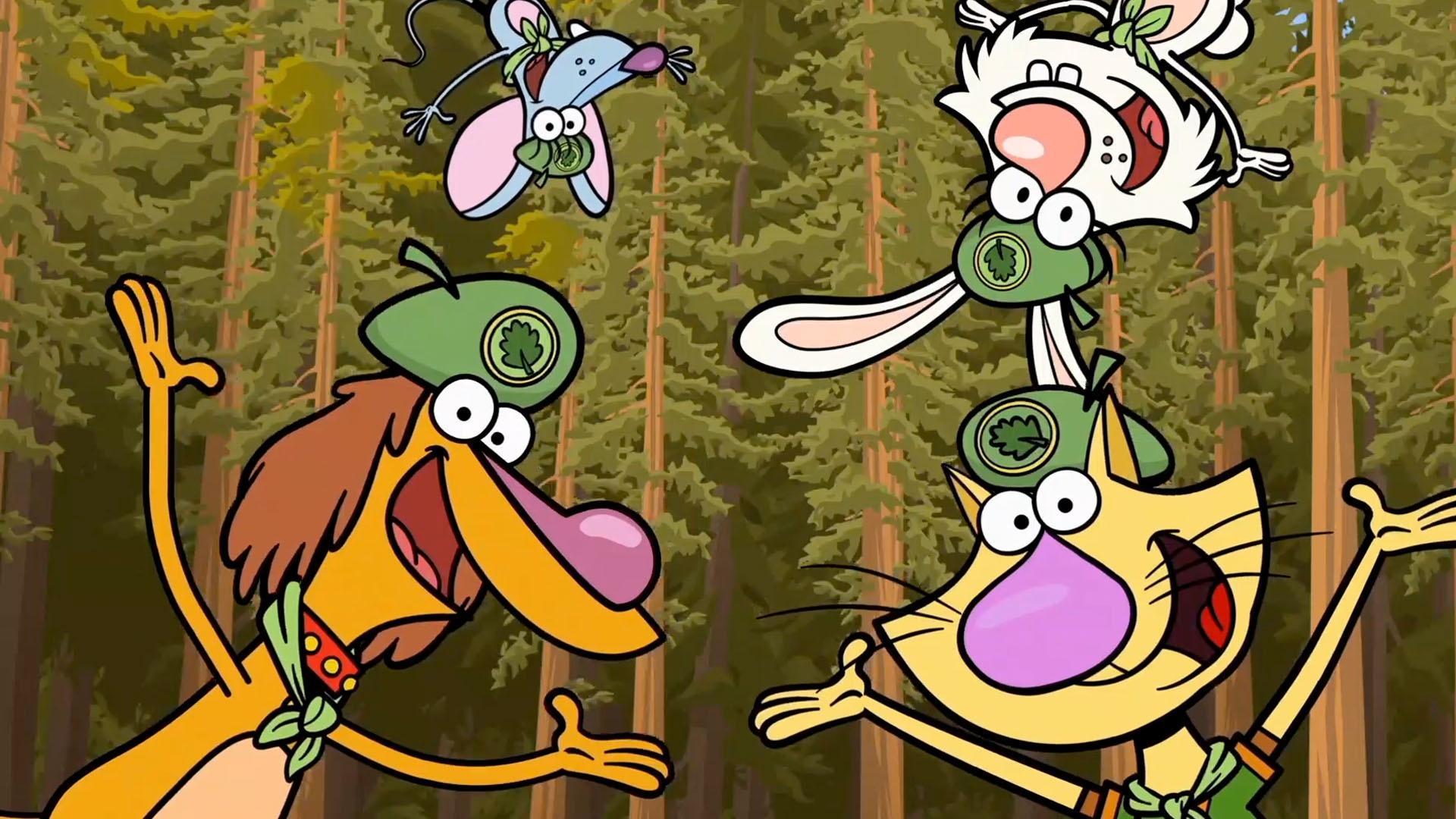 Nature Cat and friends sing songs about Trees!