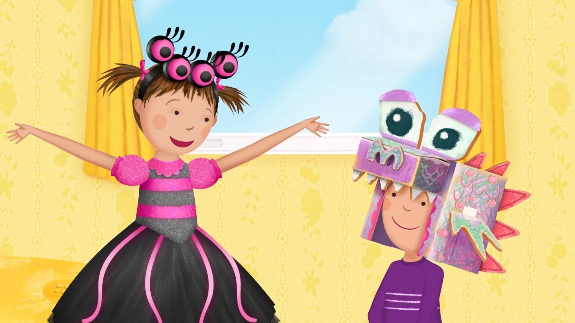 When all else fails, Pinkalicious and Peter have to scare Pinkftoot's hiccups away!