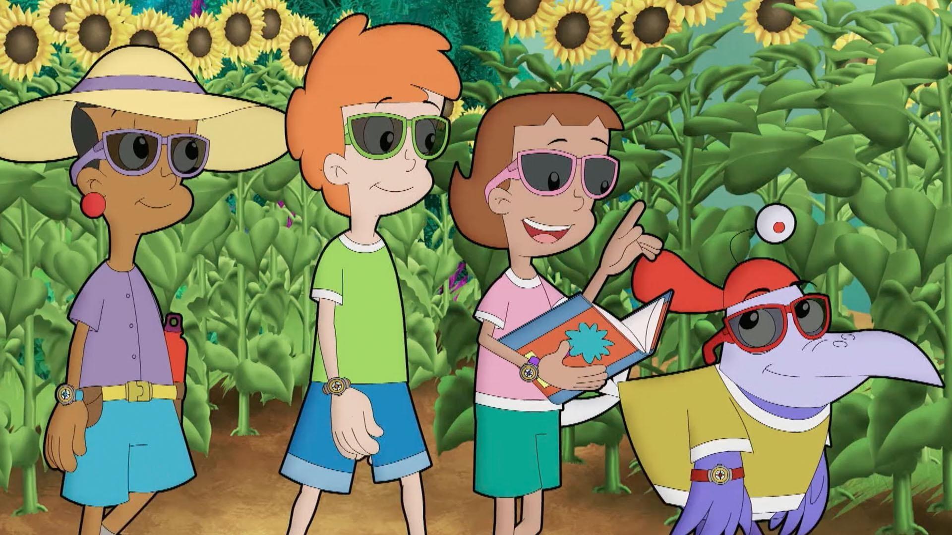 Matt, Inez, Digit, and Jackie are go on a friendship retreat!