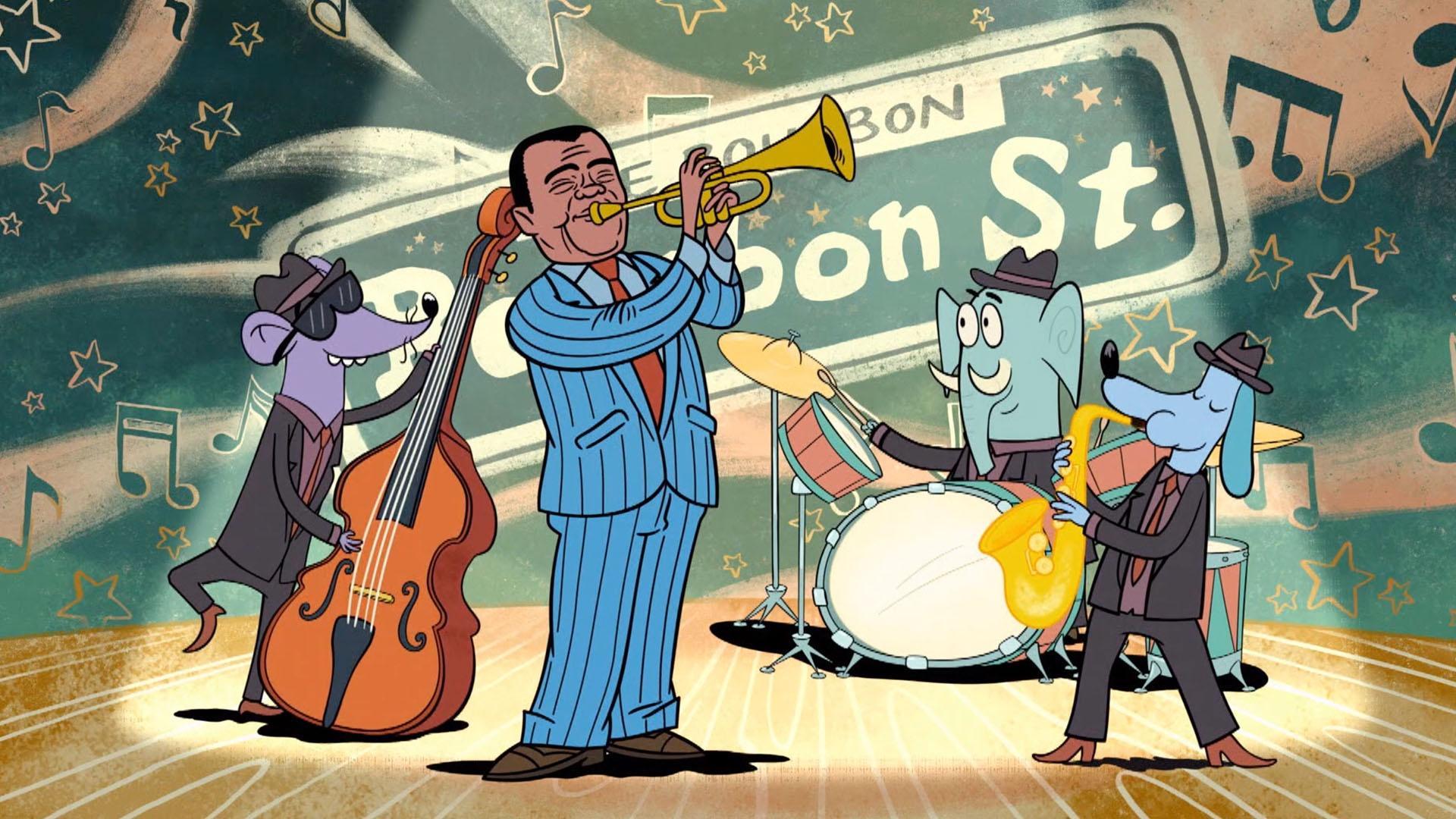 Magic Globe teaches the kids about culture in New Orleans.