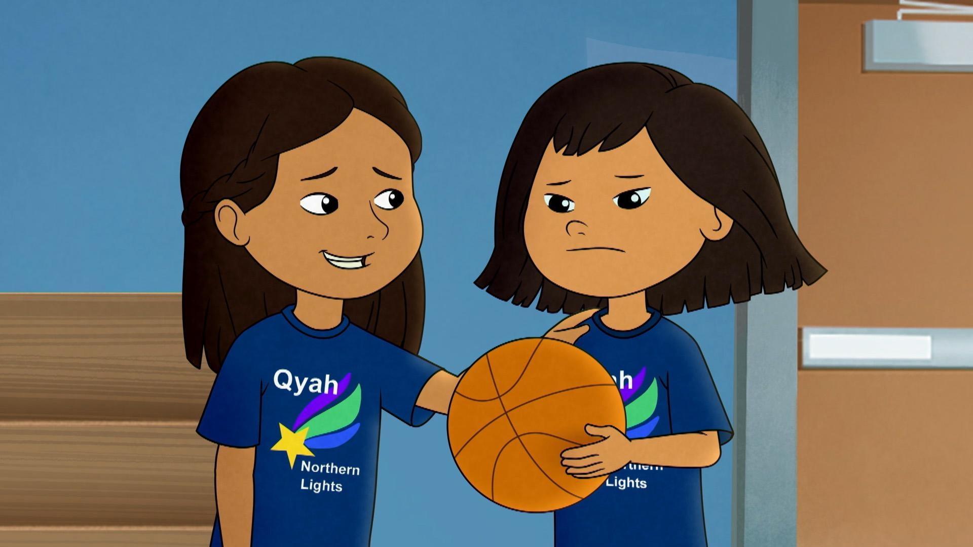 Molly’s shooting slump has bad timing – her basketball team is up against the Hoopsters!