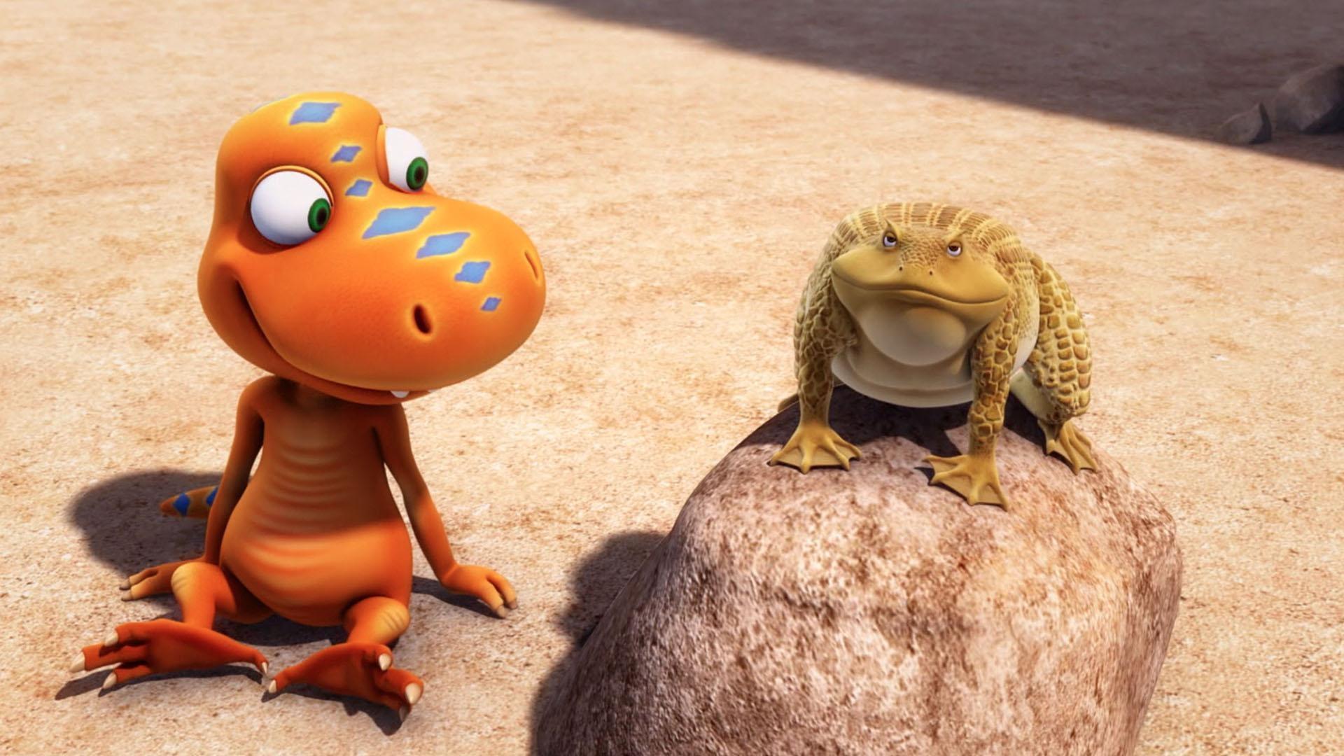 Benny the Beelzebufo surprises himself by being open to new experiences.