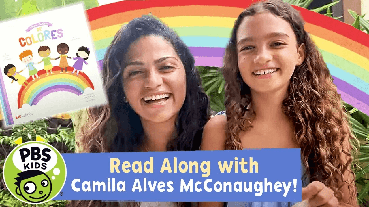 Join Camila Alves McConaughey and Vida Alves McConaughey in a reading of "Cantando De Colores."
