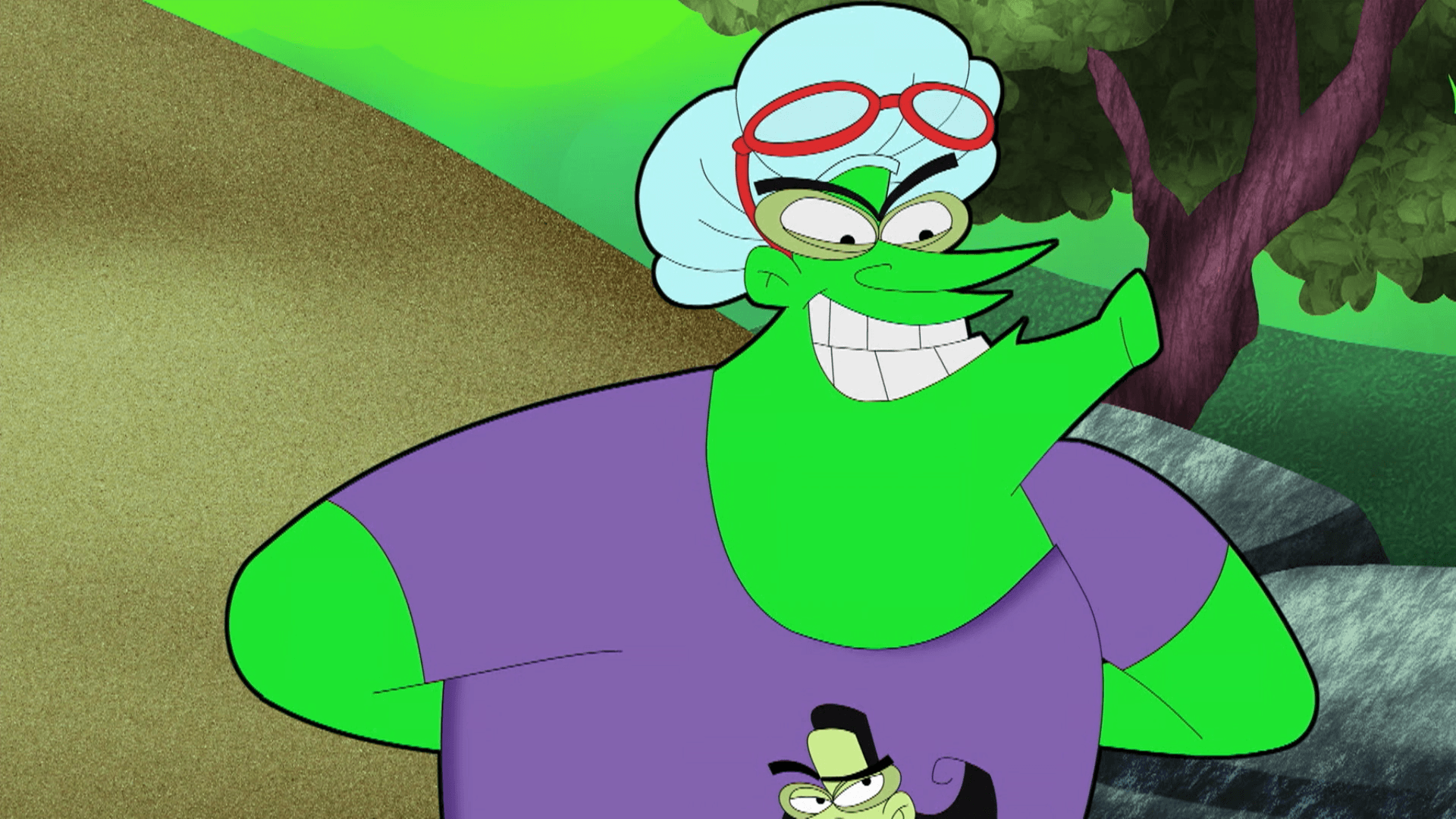 Bernice challenges Hacker to a strength contest. Who will win?