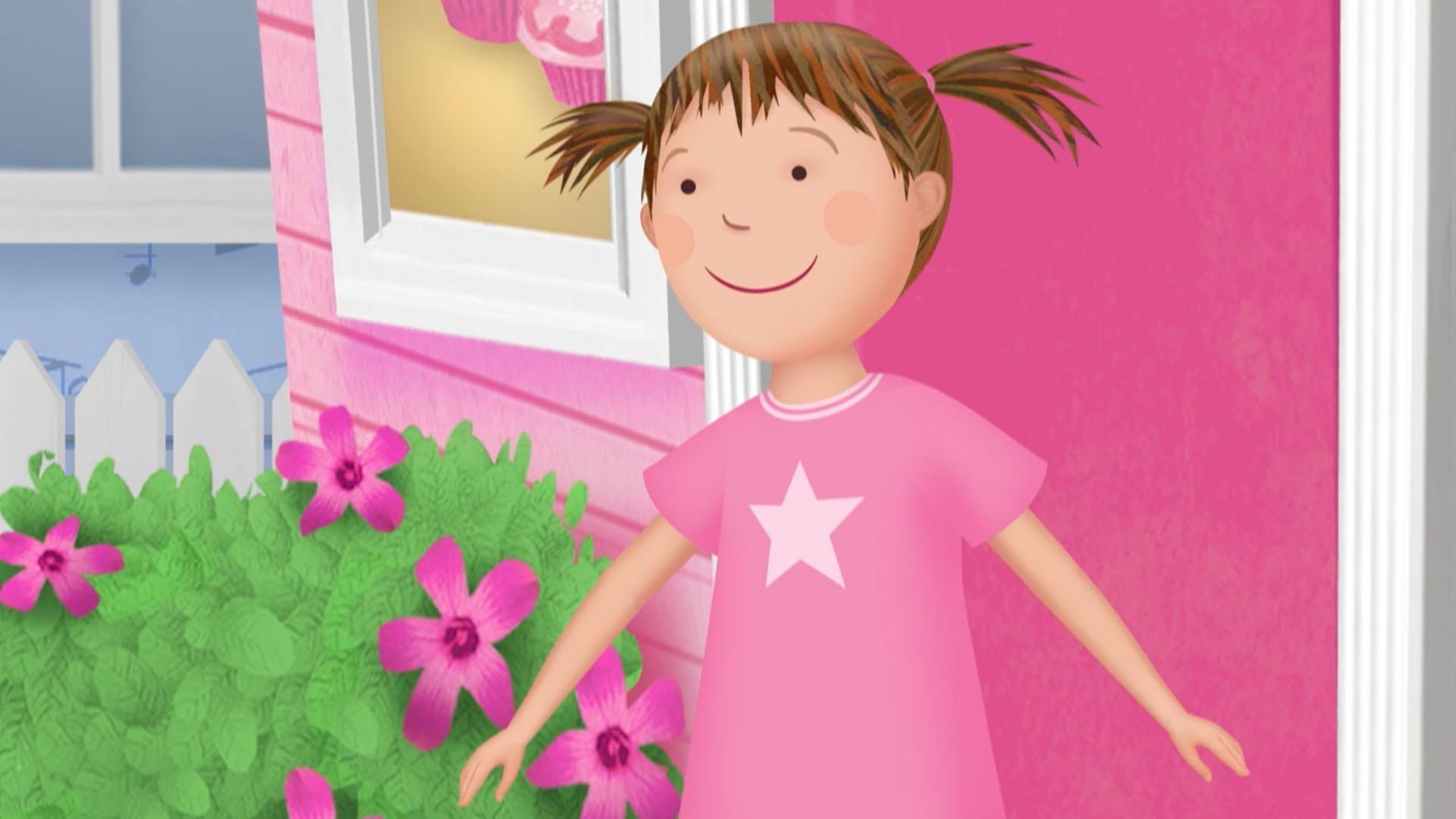 Pinkalicious finds a new pair of shoes in her room that make her start tap dancing!