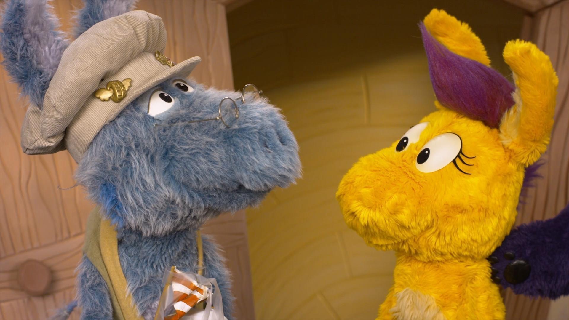 Grampy tells Donkey she can always tell him the truth, even when it feels scary.