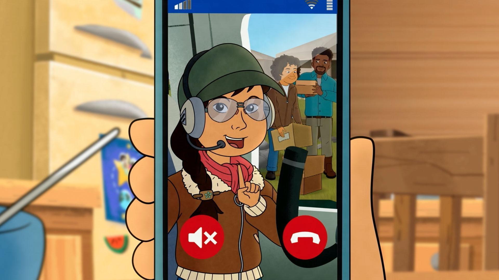 Molly and her Dad plan a surprise party to welcome Layla back from a long trip.