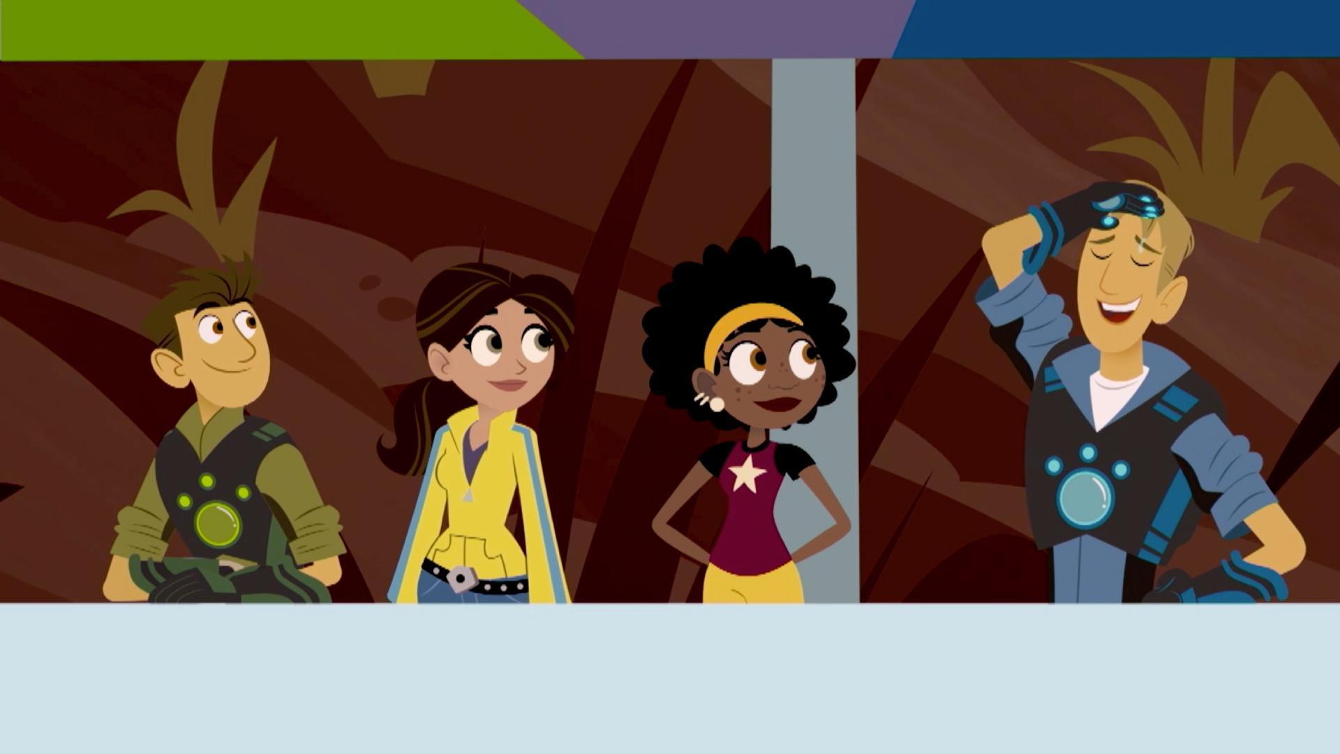 The gang meets up with Hipster the Hippo.