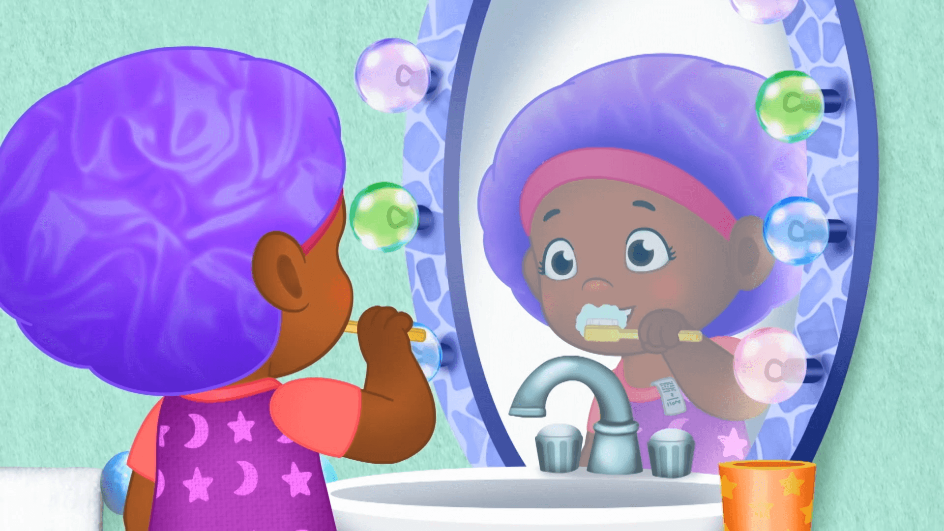 Miss Elaina has to follow her bedtime routine before she can play a new instrument!