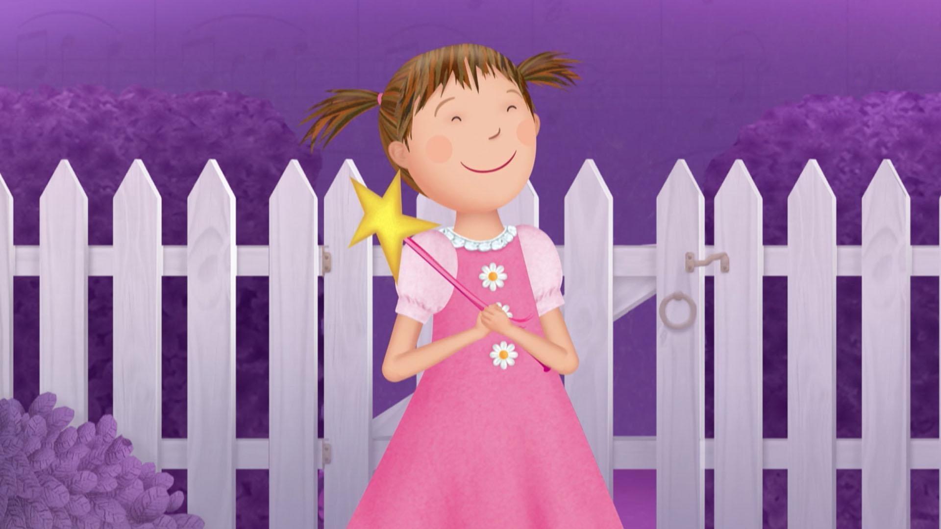 Pinkalicious, Peter, and their friends are about to perform their very own dance.