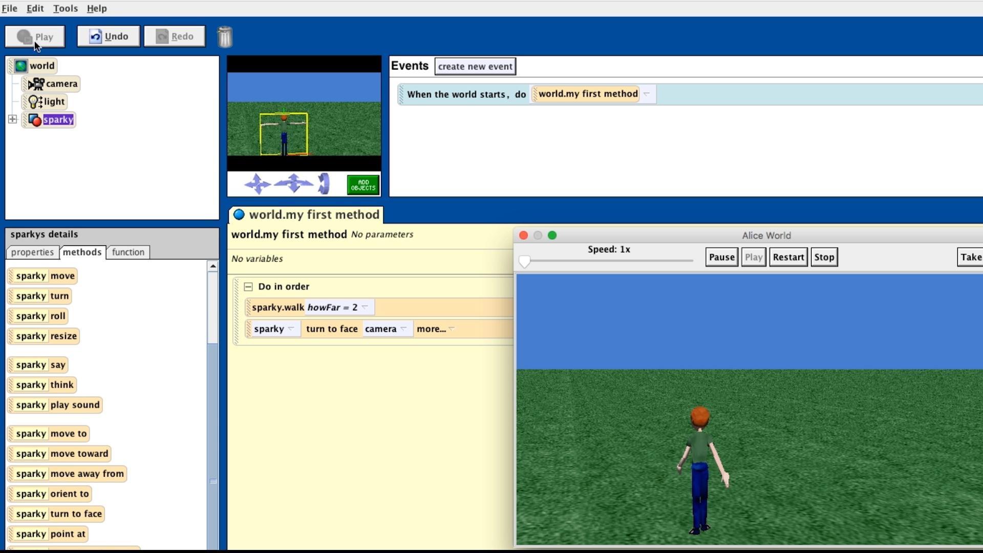The SciGirls discover that simple moves in animation take some complex thinking to code.
