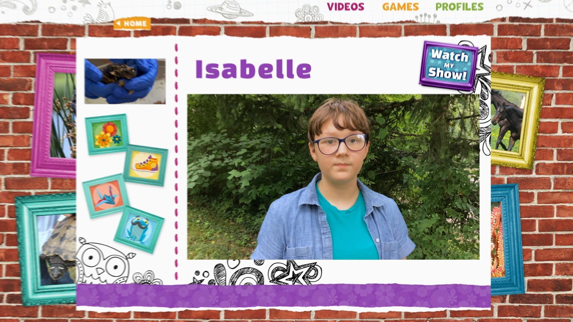Meet SciGirl Isabelle!