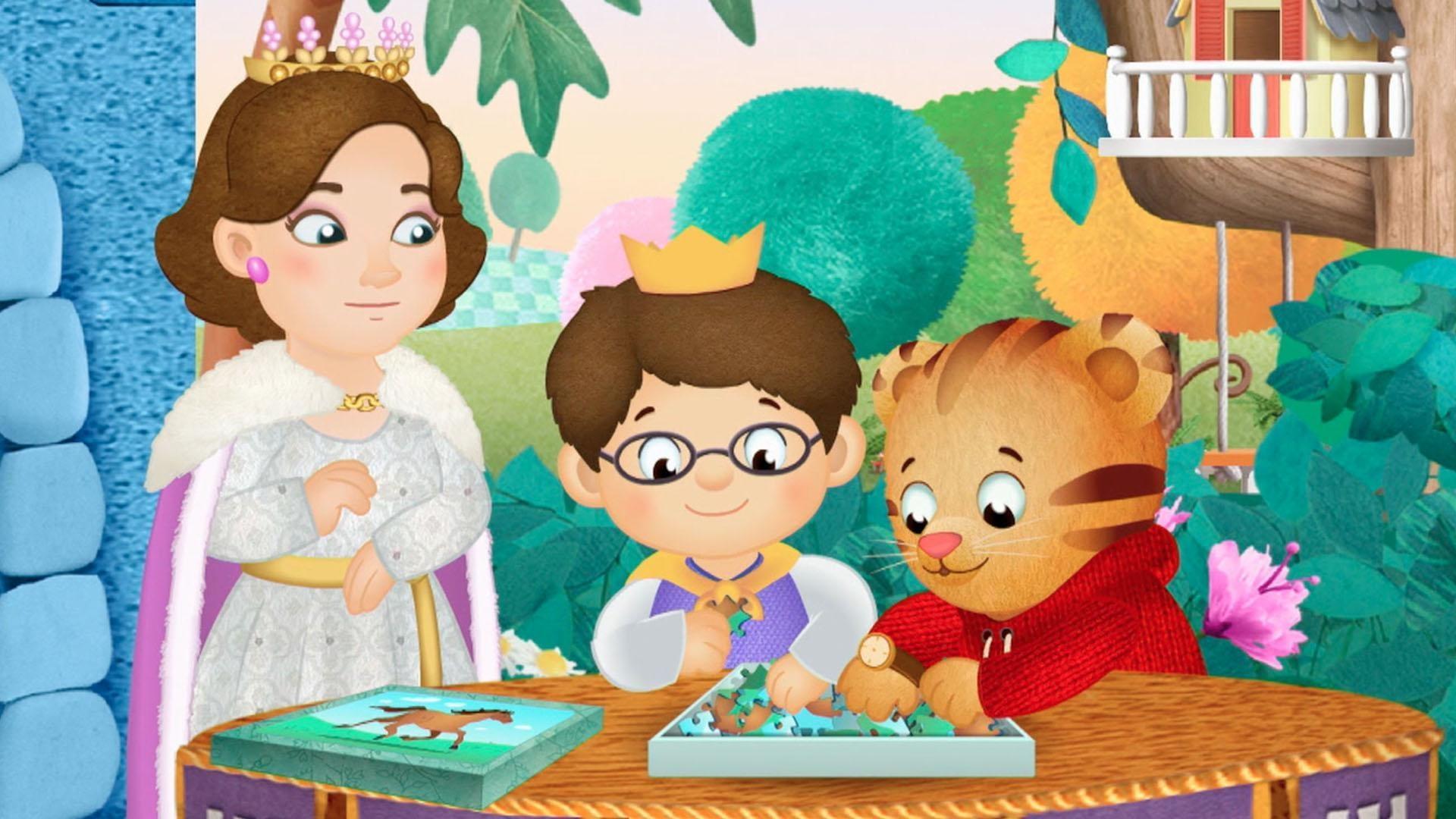 Prince Wednesday wants to put a puzzle together, but Queen Sarah says there isn't time.