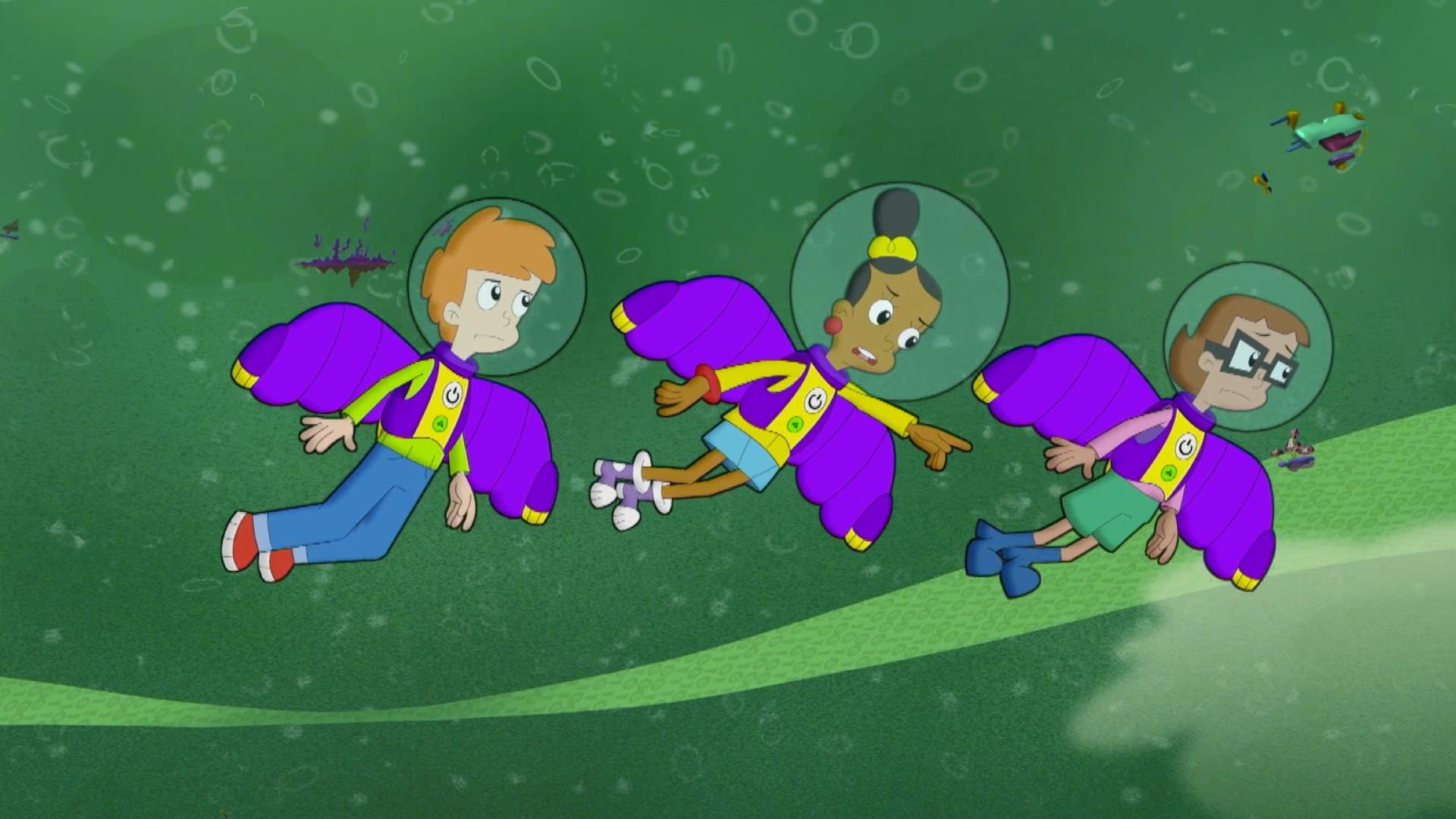 Flying with the Northern Frontier ducks, the CyberSquad learn what it takes to migrate.