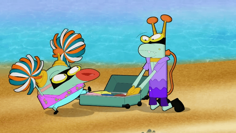 Buzz and Delete must estimate to lighten their suitcase or miss a cyber-whale adventure!