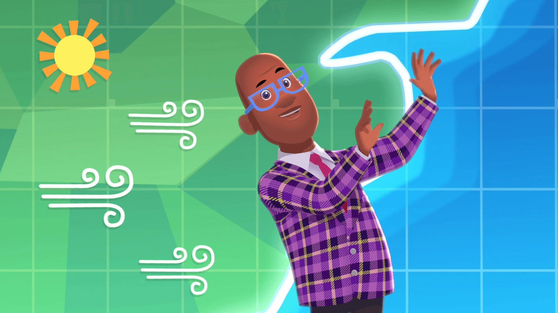 The Hunters forecast windy weather and learn how to measure the wind with an anemometer.