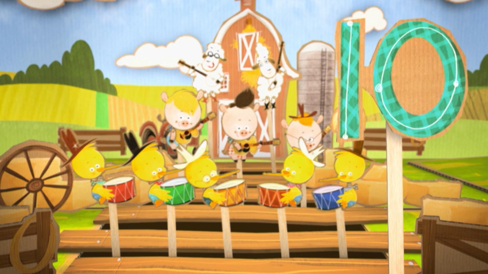 Let's count the animals at the hoedown.