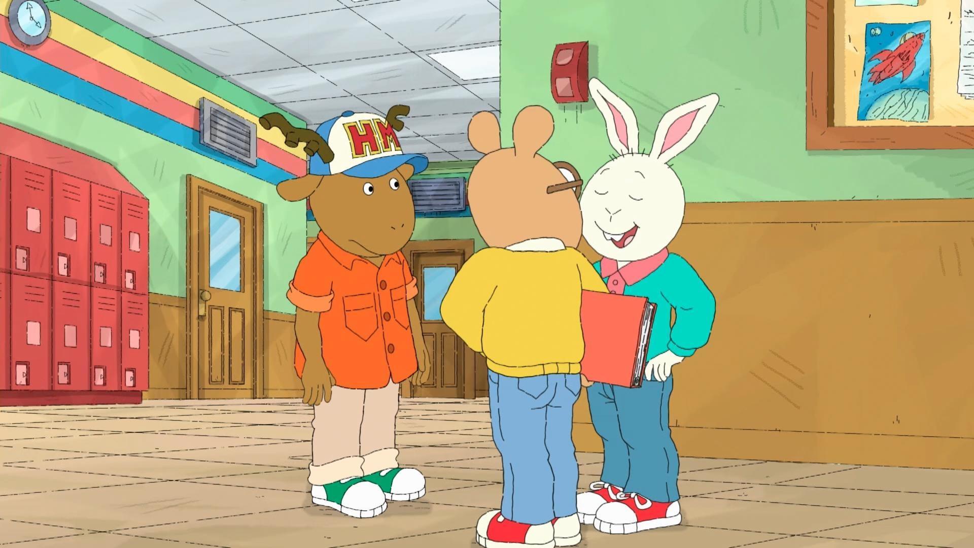 George is the new Hallway Monitor at Lakewood, but no one is following the rules!